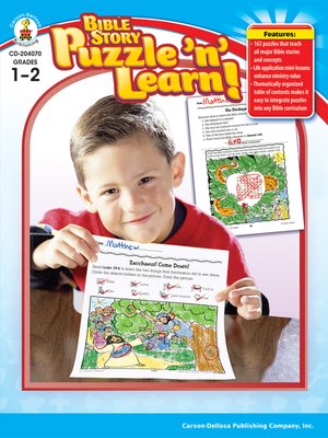 cover image of Bible Story Puzzle 'n' Learn! Grades 1 - 2
